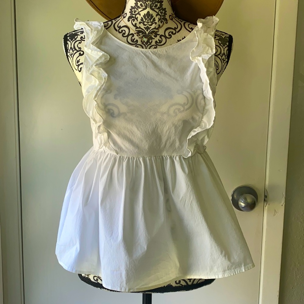 Zara ruffle top size S